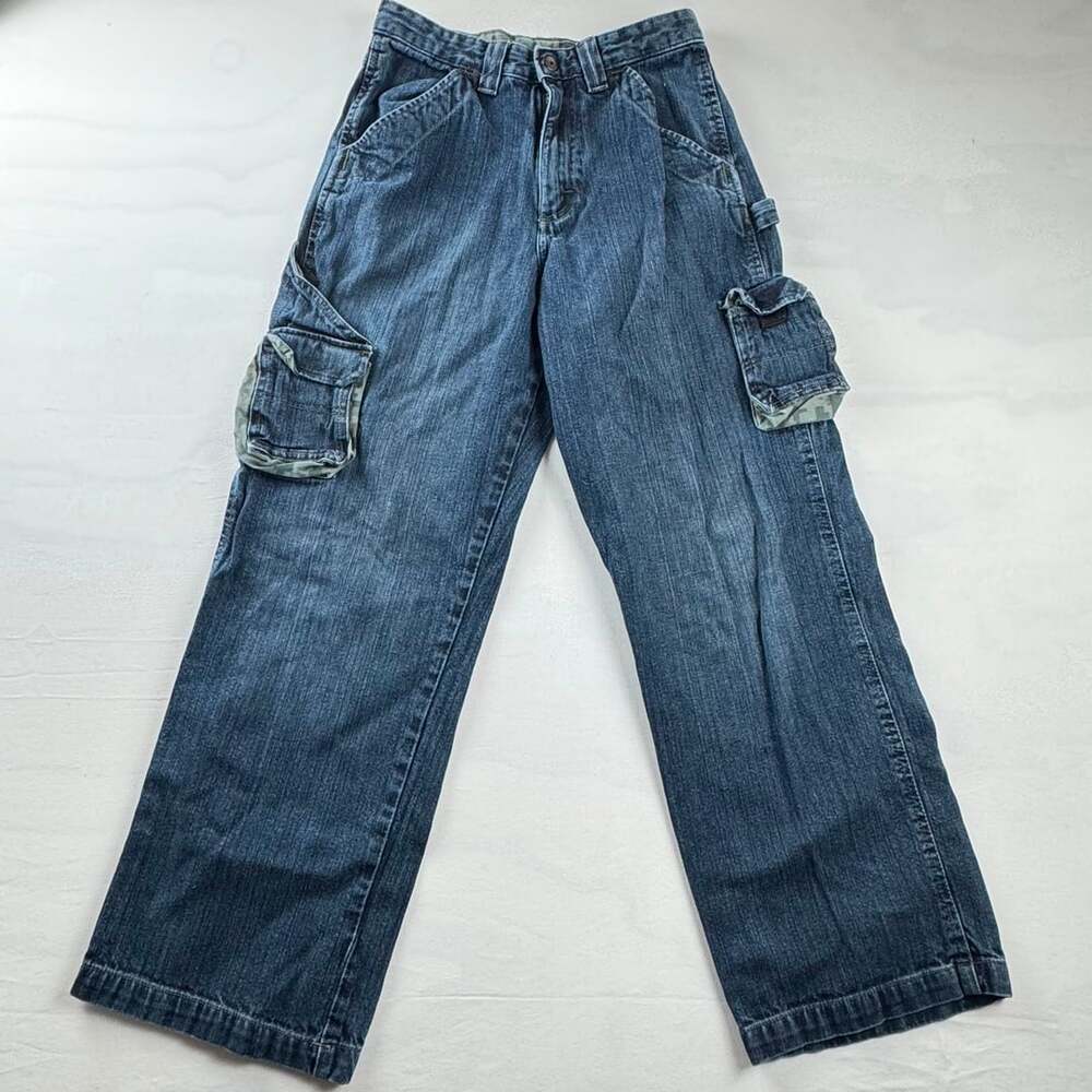 Wrangler Original Hero Vintage Y2K Denim Cargo Pants